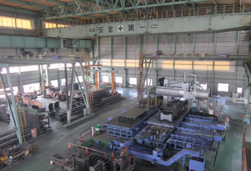 門型五面加工機本格稼働しています