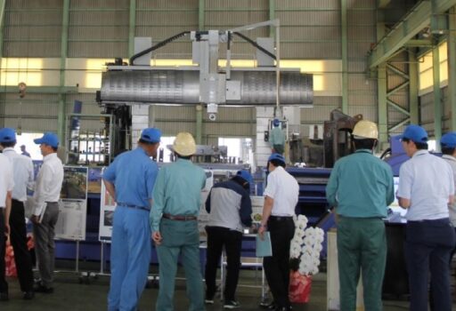 五面加工機お披露目会