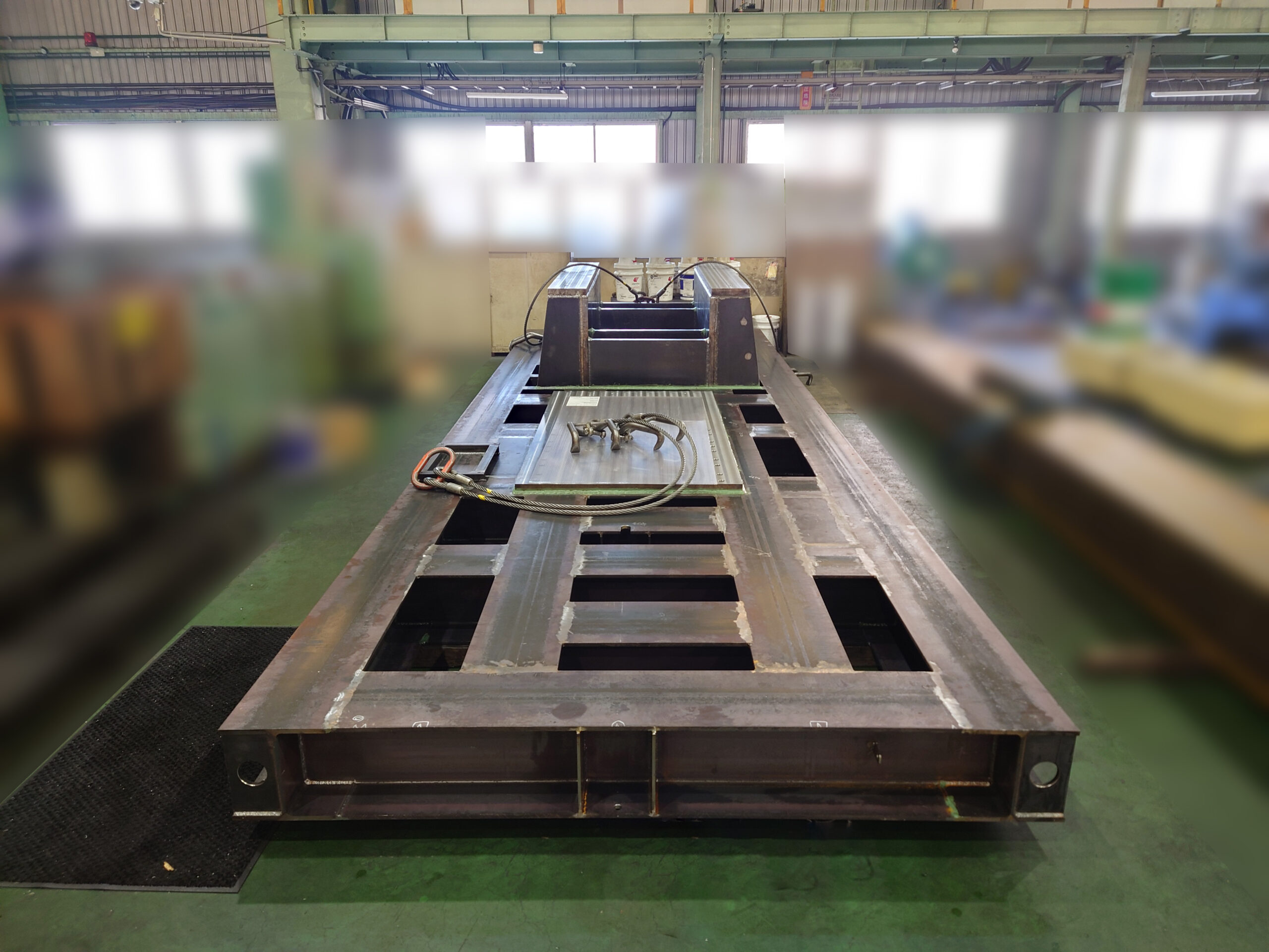 大型製缶への機械加工